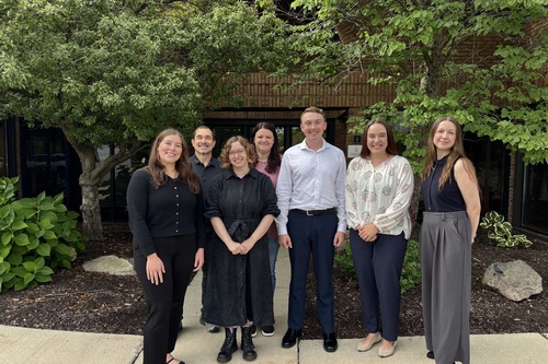 Group shot of Michigan SEO Group's team in Ann Arbor